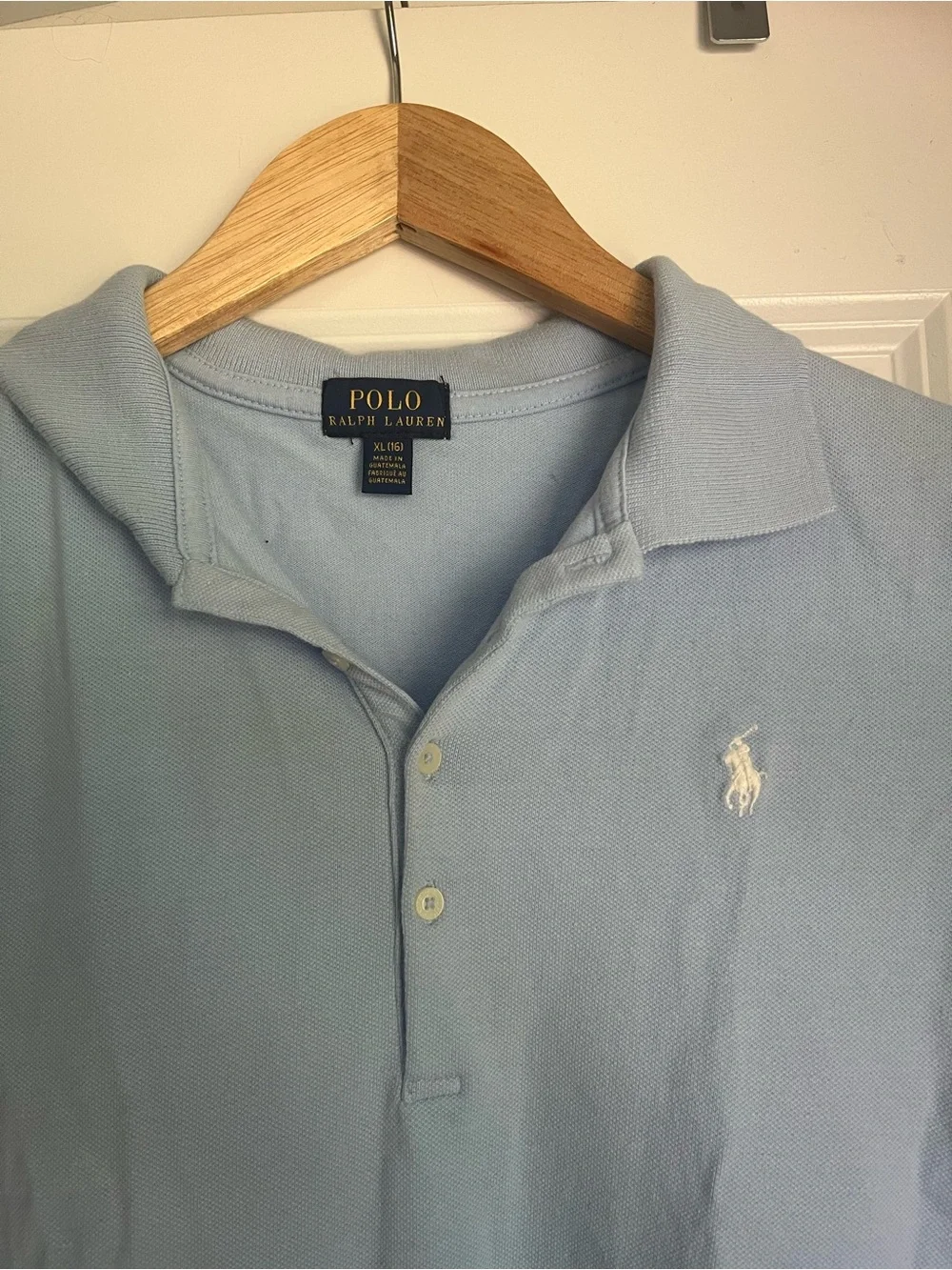 Polo by Ralph Lauren Light Blue Women's Polo Shirt